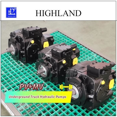 PV22 MV23 Underground Truck Hydraulic Pumps Cast Iron Housing Garansi 1 Tahun