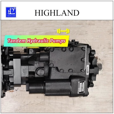 Pompa Hidraulik Tandem Industri Dengan Desain Struktur Plat Swash
