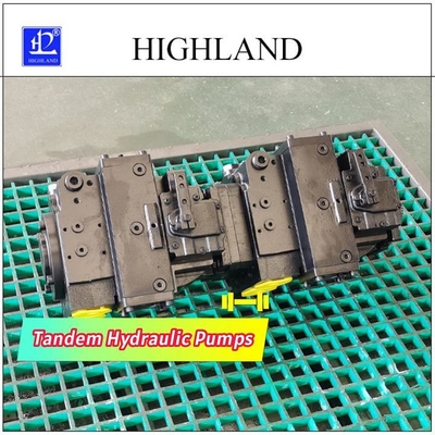Pompa Hidraulik Tandem Industri Dengan Desain Struktur Plat Swash