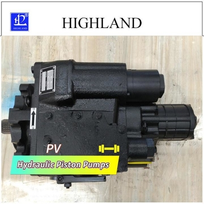 Pompa Piston Hidraulik 42Mpa Tekanan Tinggi Highland Untuk Mesin Tugas Berat