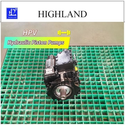Pompa Piston Hidraulik 42Mpa Tekanan Tinggi Highland Untuk Mesin Tugas Berat