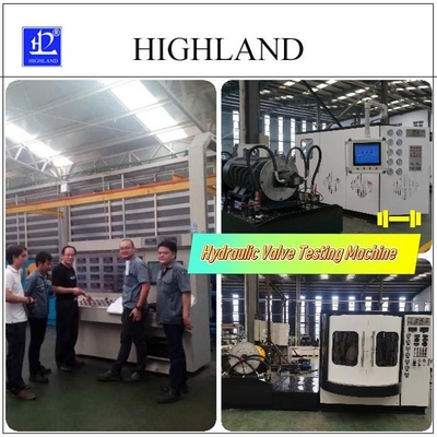YST500 Banci Uji Katup Hidraulik Layout Modular Disesuaikan Untuk Pengeboran Rotary