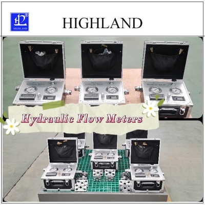 Compact MYHT-1-5 Hydraulic Flow Meter Untuk Excavator Menguji Tingkat Aliran Hidraulik
