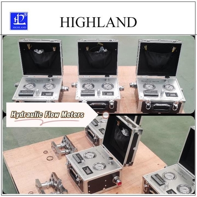 Compact MYHT-1-5 Hydraulic Flow Meter Untuk Excavator Menguji Tingkat Aliran Hidraulik