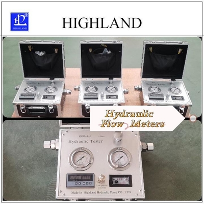 Compact MYHT-1-5 Hydraulic Flow Meter Untuk Excavator Menguji Tingkat Aliran Hidraulik