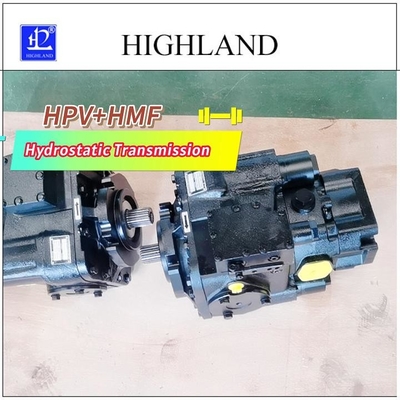 HIGHLAND Mesin pemanen gandum transmisi hidraulik hidrostatik