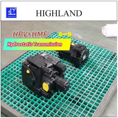 HIGHLAND Mesin pemanen gandum transmisi hidraulik hidrostatik