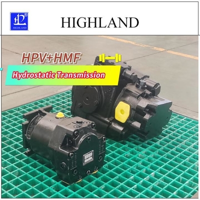 Mesin Silage Hidrostatik Drive Transmisi Plywood Case Pompa Hidraulik