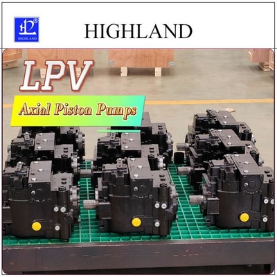 Pompa piston aksial putaran tertutup bertekanan tinggi untuk mesin konstruksi