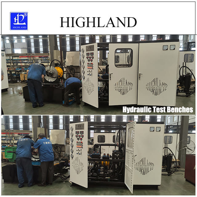 HIGHLAND YST450 Bangku Uji Hidraulik Uji Pompa Hidraulik Dan Motor Tekanan 35 Mpa