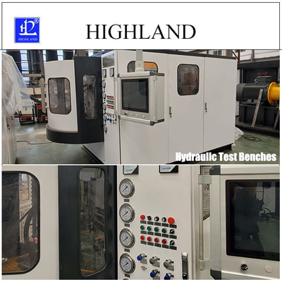 HIGHLAND YST450 Bangku Uji Hidraulik Uji Pompa Hidraulik Dan Motor Tekanan 35 Mpa