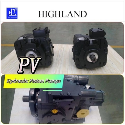 Tekanan Nominal 35Mpa Pompa Piston Hidraulik Kelas Komersial
