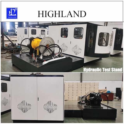 HIGHLAND Performance High Hydraulic Test Stand 90 Kw 380 L/Min Peralatan aliran