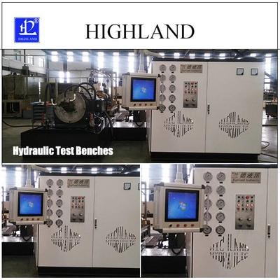 Bangku Uji Hidraulik Profesional Dengan Tekanan 42 Mpa Dan Tingkat Aliran 450 L/Min