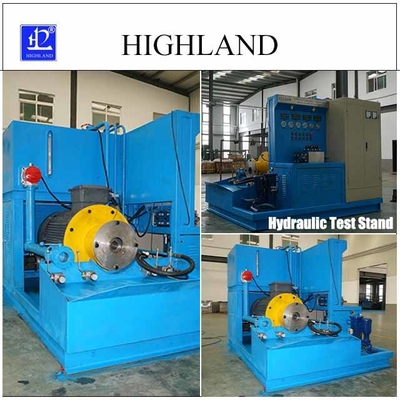 HIGHLAND Rotary Drilling Rig 380 L/Min Tingkat Aliran Stand Uji Hidraulik Struktur kompak 90 Kw
