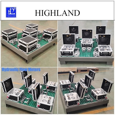 HIGHLAND Tester Hidraulik Berkinerja Tinggi Tingkat Aliran yang Tepat Untuk Mesin Campuran Semen