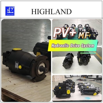 Sistem Penggerak Hydraulic Harvester Dengan Struktur Pompa Piston Aksial
