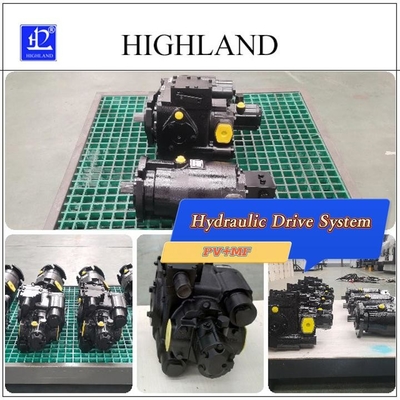 Sistem Penggerak Hydraulic Harvester Dengan Struktur Pompa Piston Aksial