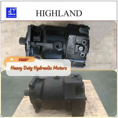 Heavy Duty HMF90 Motor Hidraulik Rumah besi cor Perbaikan mudah Torsi tinggi