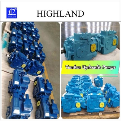 Pompa Hidraulik Tandem dengan Desain Pelat Swash untuk Keperluan Industri
