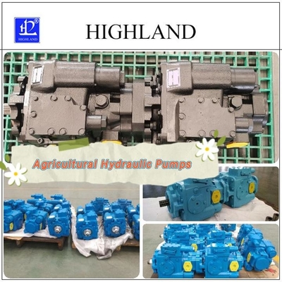 Pompa hidraulik tandem multi mode dengan perpindahan maksimum 110 + 110 ML/R