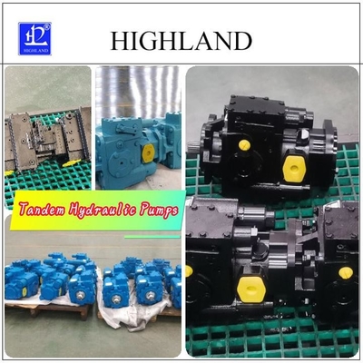 Pompa piston aksial dengan pergeseran variabel untuk transfer cairan tekanan tinggi