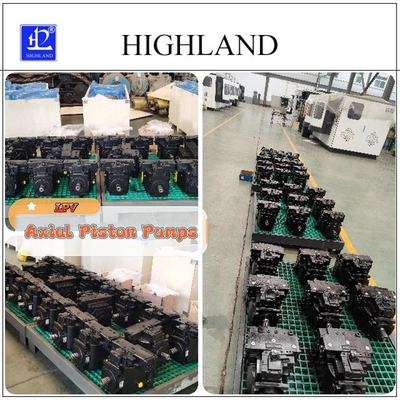 LPV90 Axial Piston Pump Charging Oil Pump Dengan 42Mpa