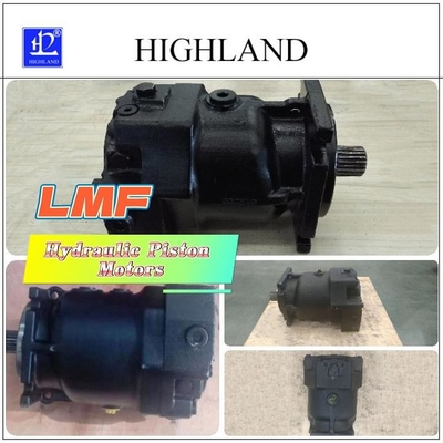 Rumah besi cor Komponen hidrolik LMF30 Motor Tata letak sederhana