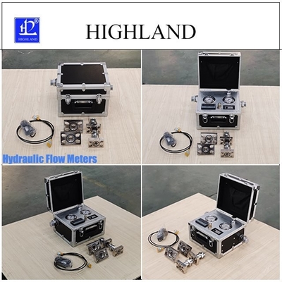 MYHT-1-4 Pengukur Aliran Hidraulik Dengan Tampilan Data Untuk Kisaran Suhu Minyak -20C -150C
