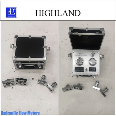 MYHT-1-4 Pengukur Aliran Hidraulik Dengan Tampilan Data Untuk Kisaran Suhu Minyak -20C -150C