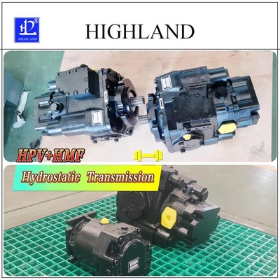 Mesin penanaman Prinsip transmisi hidrostatik Komponen hidraulik