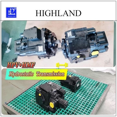 Mesin penanaman Prinsip transmisi hidrostatik Komponen hidraulik