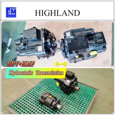 Pemanen gandum Transmisi hidrostatik manual Pemuatan besi cor