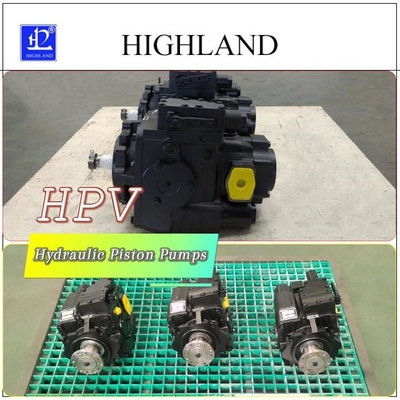 HPV110 42Mpa Tekanan Tinggi Pompa Hydraulic Plunger Untuk Mesin Pengolahan