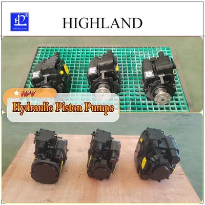 HPV110 42Mpa Tekanan Tinggi Pompa Hydraulic Plunger Untuk Mesin Pengolahan