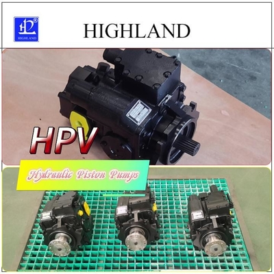 HPV110 42Mpa Tekanan Tinggi Pompa Hydraulic Plunger Untuk Mesin Pengolahan