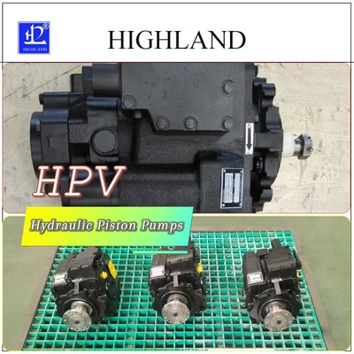 HPV110 42Mpa Pompa Piston Aksial Penggeseran Variabel Hidraulik