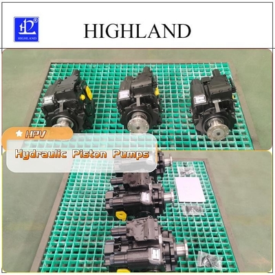 Highland HPV90 Pompa Piston Hidraulik Dengan 90ml/R Perpindahan Besar