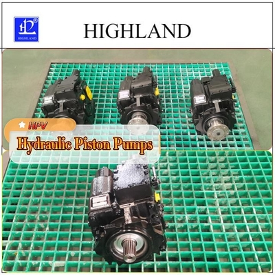 Highland HPV90 Pompa Piston Hidraulik Dengan 90ml/R Perpindahan Besar