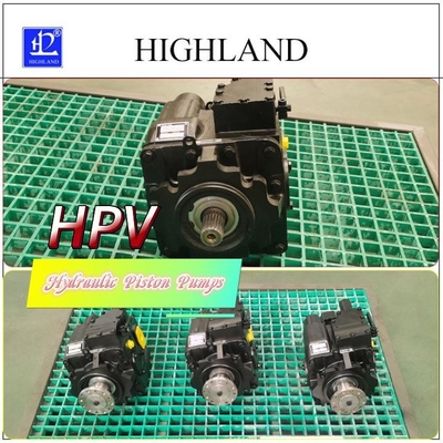 Highland Variable Axial Piston Hydraulic Pump Tekanan Tinggi Efisiensi Tinggi