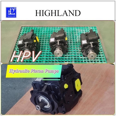 Highland Variable Axial Piston Hydraulic Pump Tekanan Tinggi Efisiensi Tinggi