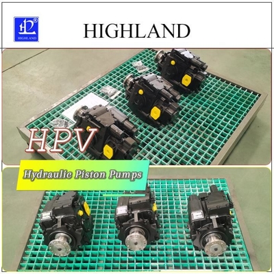 Pompa Piston Hidraulik Sirkuit Tertutup HPV110 untuk Traktor Pertanian