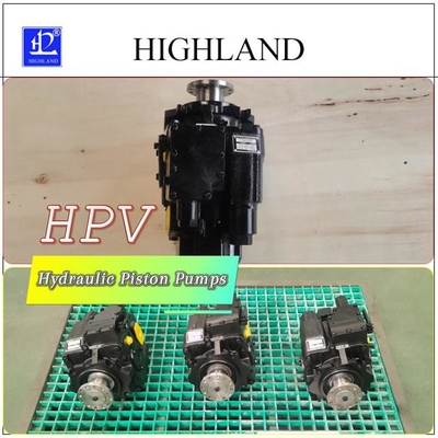 Tekanan tinggi 42Mpa Pompa hidraulik piston variabel untuk truk mixer