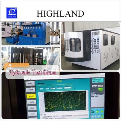 Stand pengujian hidraulik HIGHLAND lokal untuk peralatan pengujian yang efisien Data deteksi lengkap
