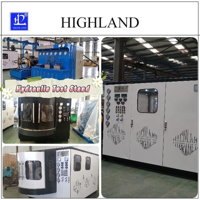 110 Kw Stand Uji Hidraulik Tunjukkan Lokasi Lokal Dengan Struktur Kompak Untuk Excavator