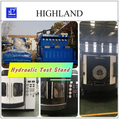 110 Kw Struktur kompak Stand pengujian hidrolik Perangkat pengujian tekanan hidrolik Produk dipatenkan