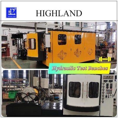 Bench pengujian hidrolik tambang batubara dengan parameter spesifikasi HIGHLAND YST450