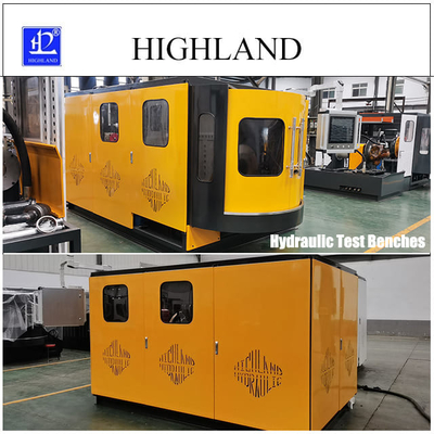 250 Kw Hydraulic Test Benches Sistem pengujian hidraulik dengan data deteksi lengkap
