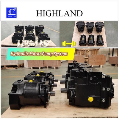 LPV70 Seri Mesin Pertanian Sistem Pompa Motor Hidraulik Tata Letak Sederhana