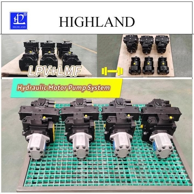 LPV70 Seri Mesin Pertanian Sistem Pompa Motor Hidraulik Tata Letak Sederhana